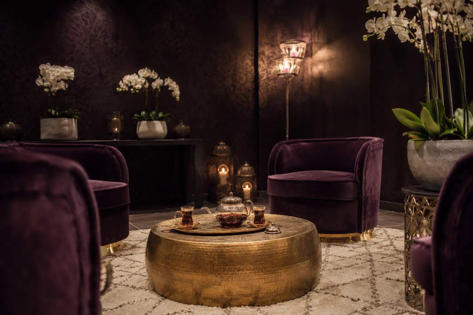 Bekleme salonu — Lila Spa, Zeytinburnu misafirlerine hizmet veren salon
